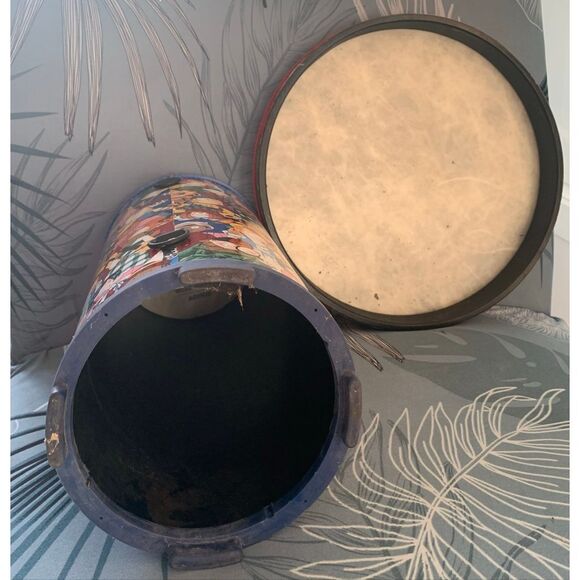 2 REMO Kids Percussion Konga & Hand FiberSkyn Drum SET - Picture 4 of 6